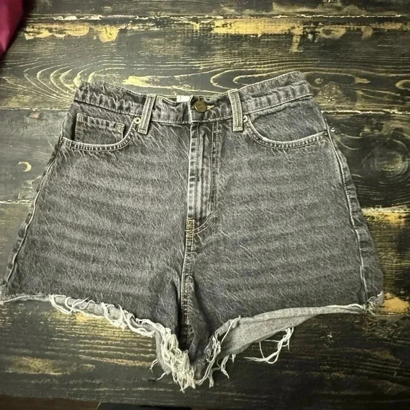 BDG A-LINE SHORT BLACK SIZE 27 - Picture 1 of 3